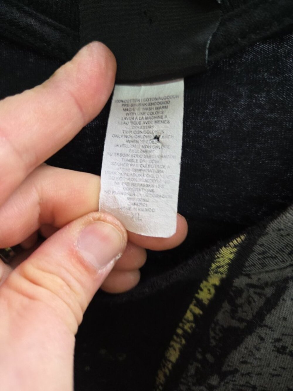 Vintage UFC Shirt Extra Large Black Tee MMA Y2K All Over AOP  Mens Grail - Picture 3 of 4